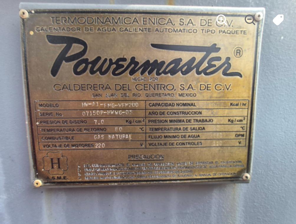 Powermaster HW-A1-FMG-WFM200 · fotografía 1